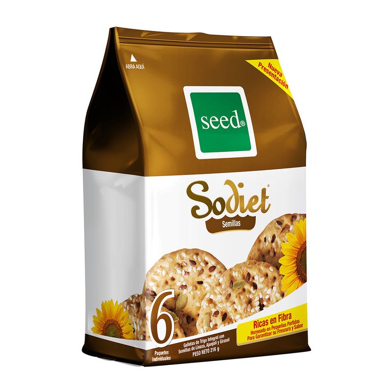 SODIET SEMILLAS 6 X 36GR