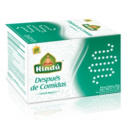 TE HINDÚ DESPUES DE COMIDAS