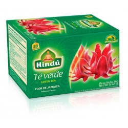 TE HINDÚ VERDE CON FLOR DE...