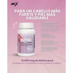 NCX BIOTINA 60 PERLAS