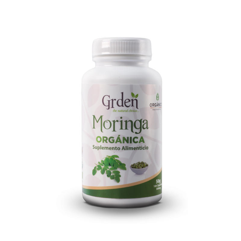 GRDEN MORINGA ORGANICA 100 CAPS