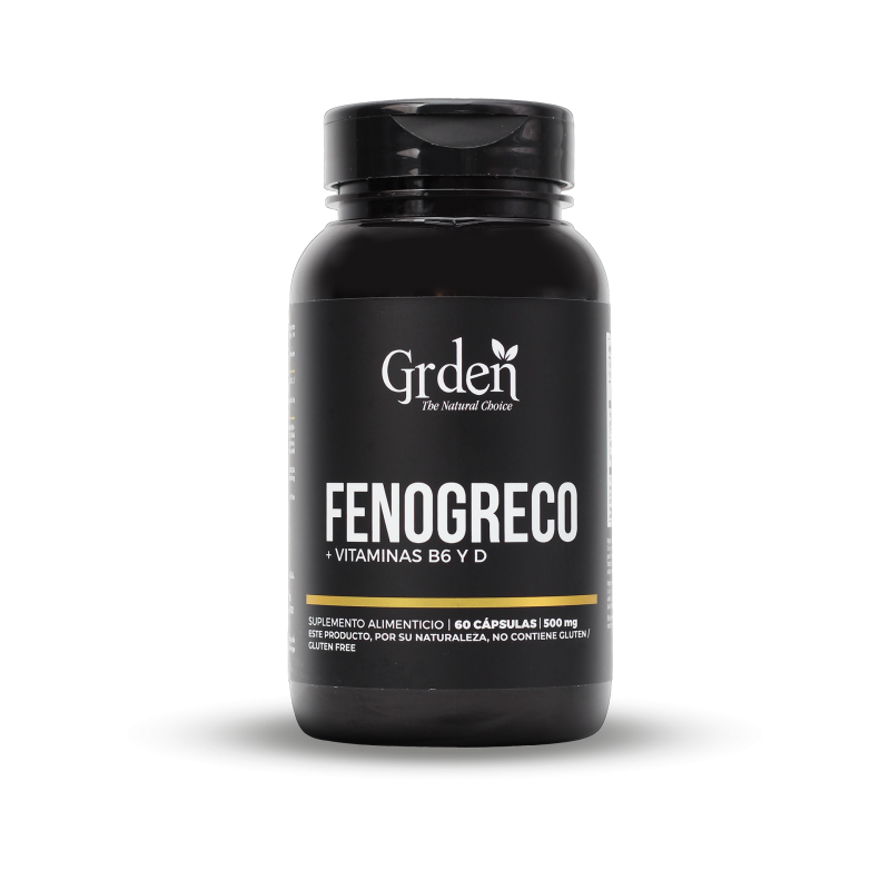GRDEN FENOGREGO + VITAMINA B6 + VITAMINA D 60 CAPSULAS
