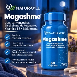 NATURAVEL MAGASHME 60 CAPS