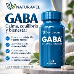 NATURAVEL GABA 60 CAPS