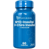 NATURAVEL MYO-INOSITOL D-CHIRO INOSITOL 60 CAPS