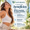 NATURAVEL MYO-INOSITOL D-CHIRO INOSITOL 60 CAPS