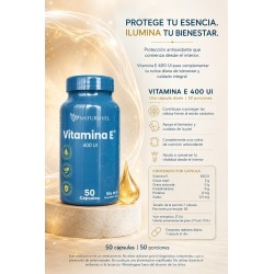 NATURAVEL VITAMINA E 50 CAPS